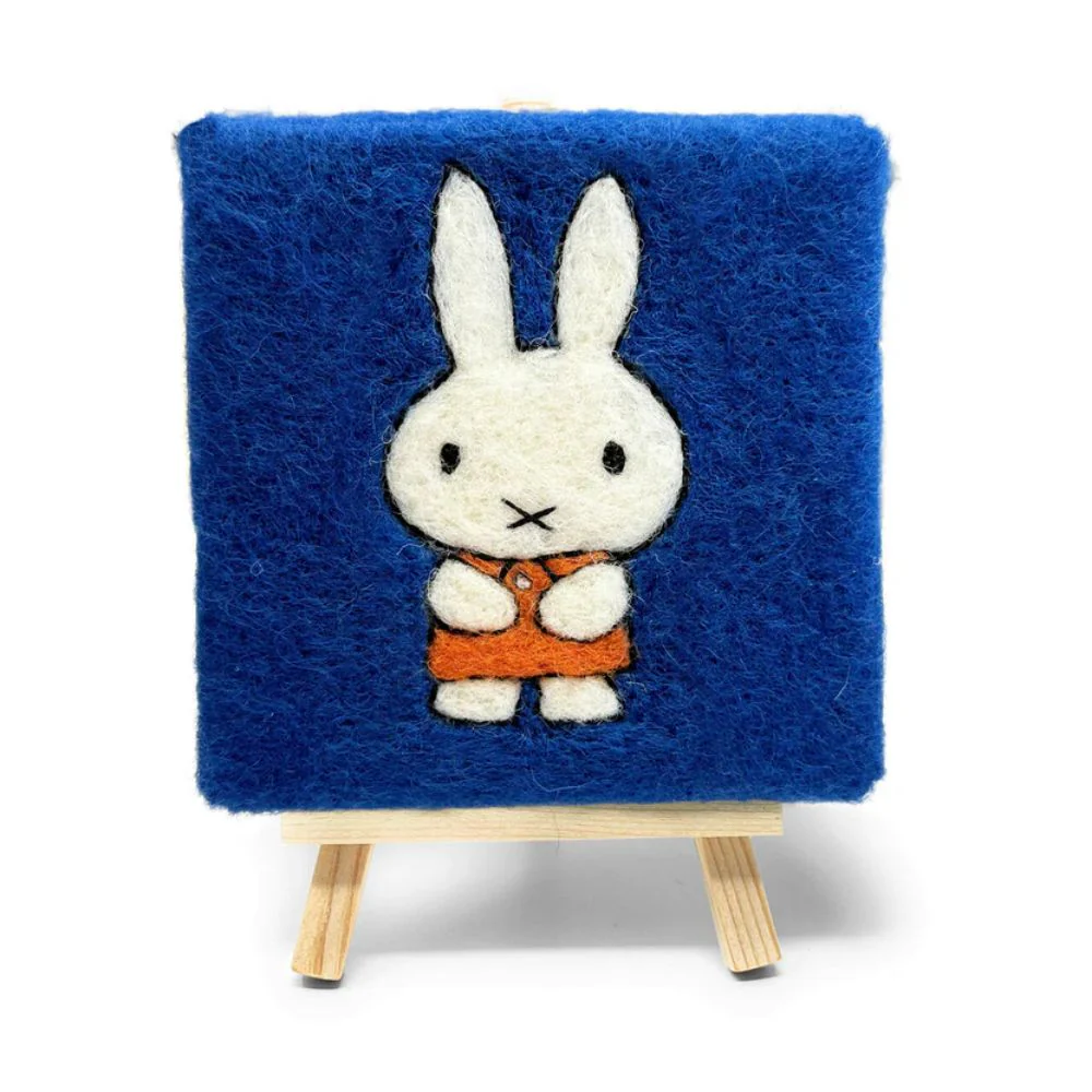 Miffy in an Orange Dress Needle Felting Craft Kit - Image 2