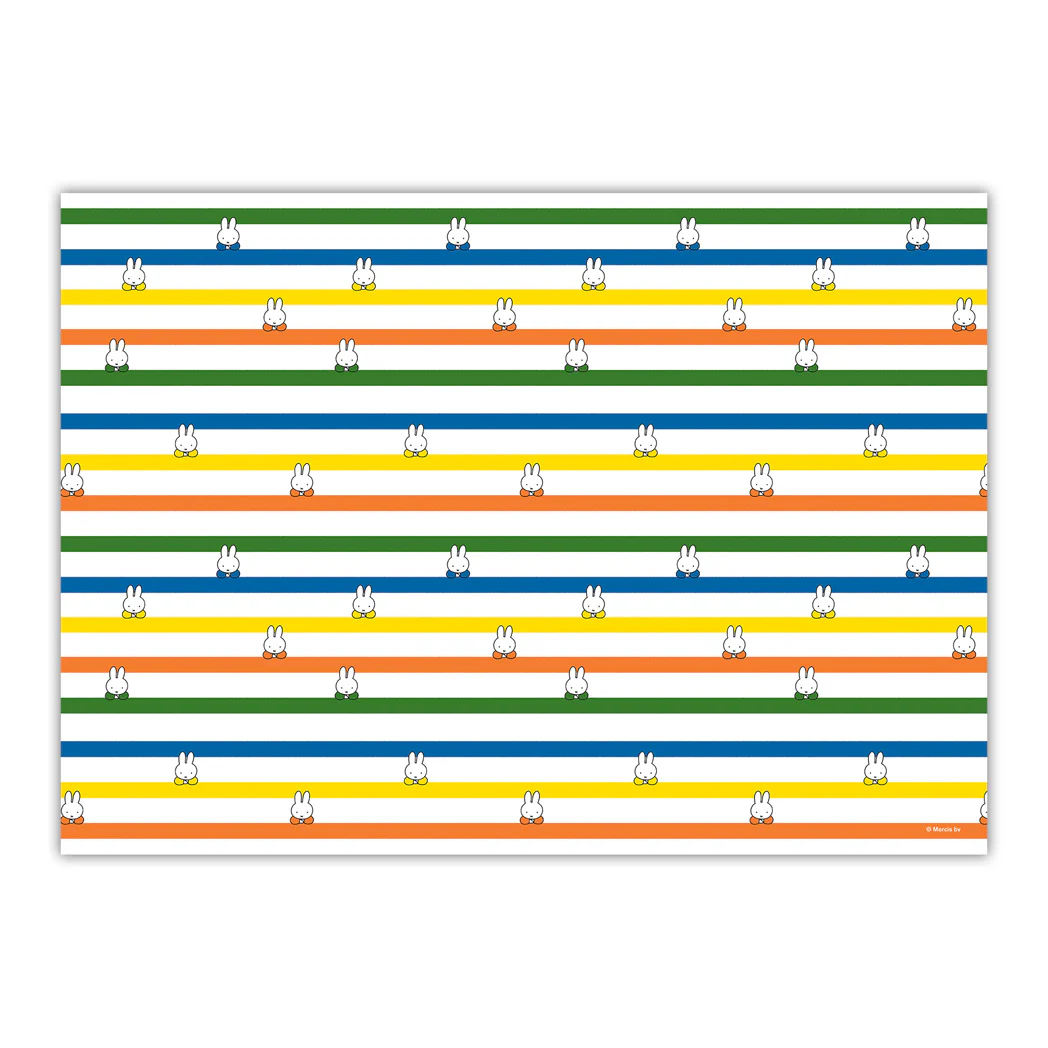 Miffy Classic Stripes Gift Wrap - Image 2