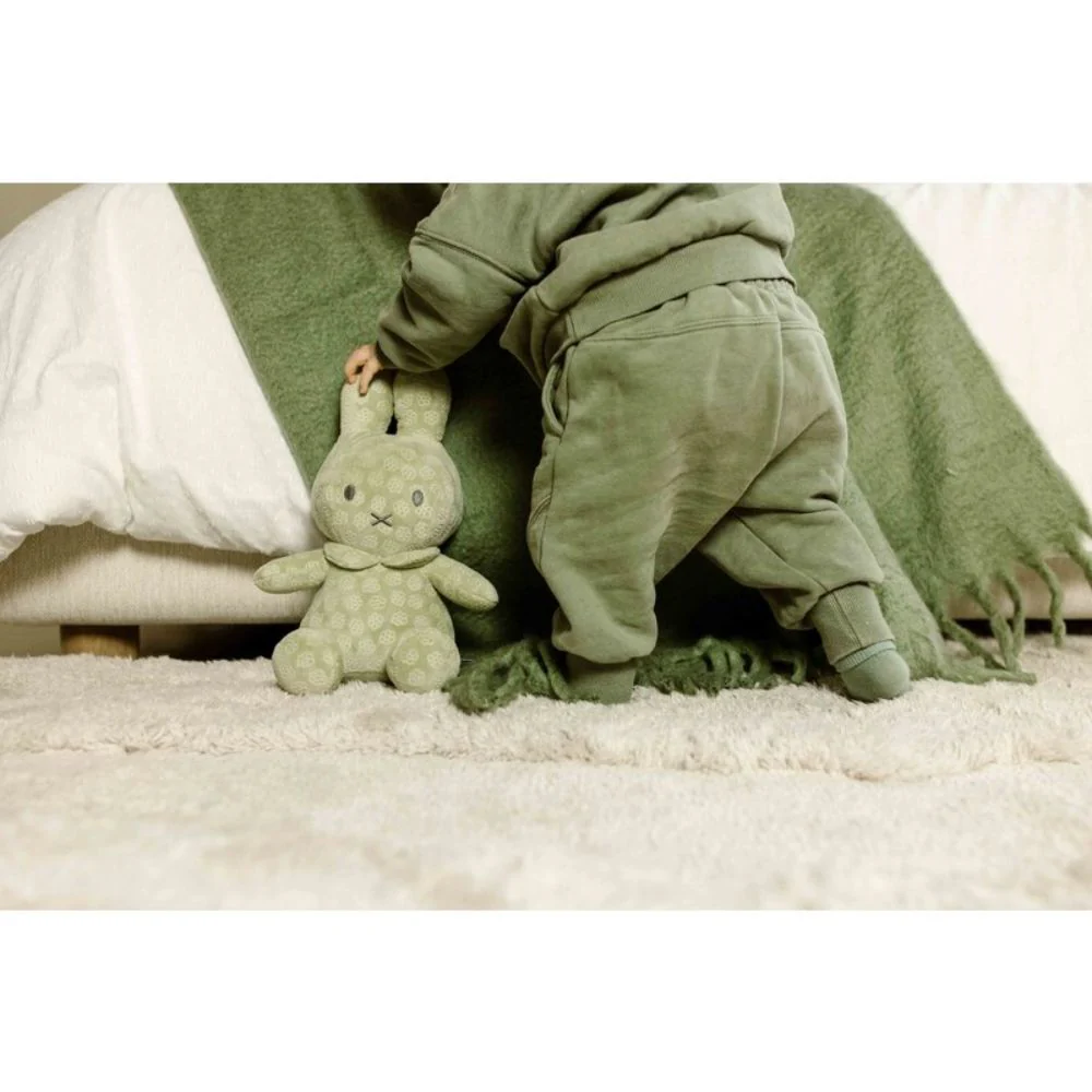 Miffy Cuddly Toy 30 cm – Green Flower - Image 4