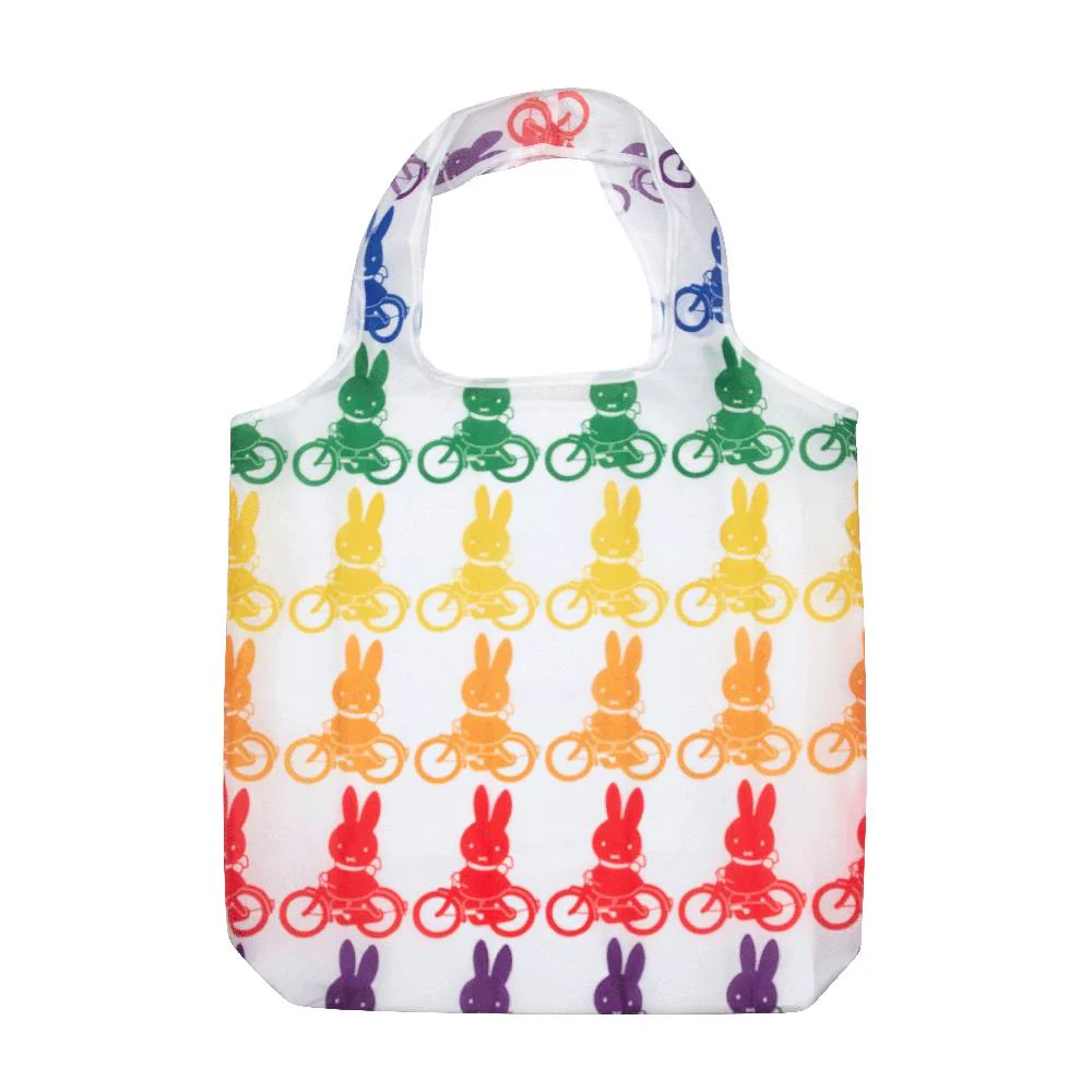 Rainbow Miffy Bike Shopping Bag - Image 2